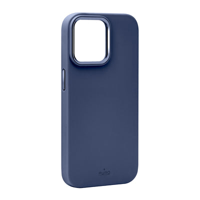 Husa Puro Icon Mag Pro Magsafe Silicone pentru iPhone 15 Pro Max - Albastru inchis