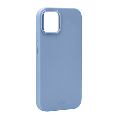 Husa Puro Icon Mag Pro Magsafe Silicone pentru iPhone 15 - Albastru deschis