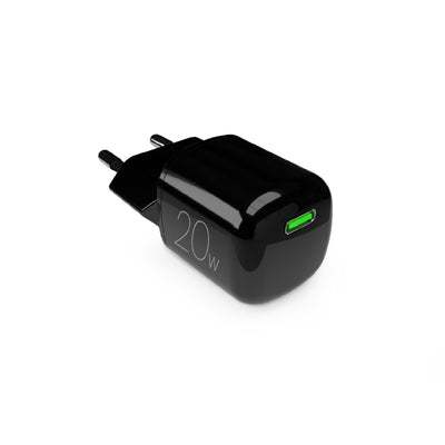 Incarcator priza Puro 20W Gan Usb-c - Negru