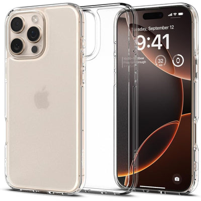 Husa Spigen Ultra Hybrid pentru iPhone 16 Pro Max - Transparent