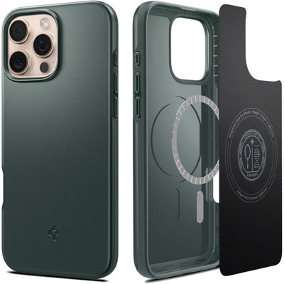 Husa Spigen Thin Fit Magsafe pentru iPhone 16 Pro Max - Verde