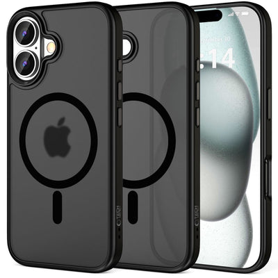 Husa Tech-protect Magmat Magsafe iPhone 16 - Negru