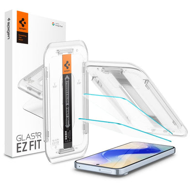 Folie Spigen Glas.tr EZ Fit sticla cu Applicator pentru Google Pixel 10 / 10 Pro / 9 / 9 Pro (2 Pcs.)