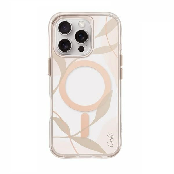 Husa Uniq Coehl Verdure Magnetic Charging pentru iPhone 16 Pro - Transparent