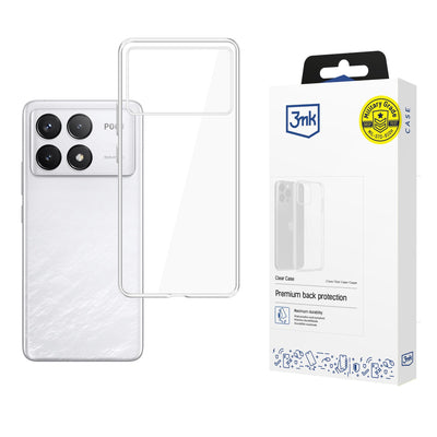 Husa 3mk Transparent pentru Xiaomi Poco F6 Pro - Transparent
