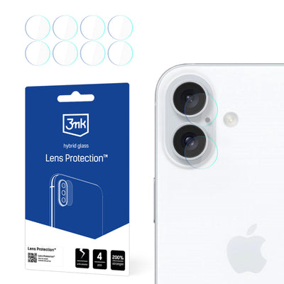 Folie 3mk Lens Protection™ Hybrid Camera pentru iPhone 16 Plus