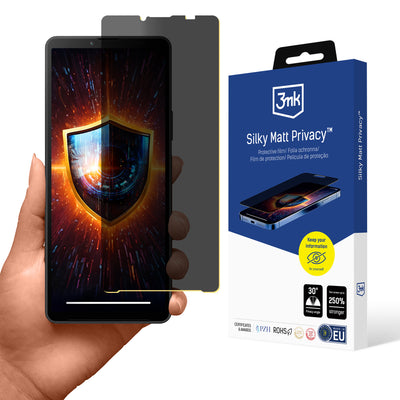 Folie 3mk Silky Matt Privacy protectie pentru Sony Xperia 10 V