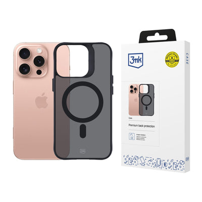 Husa 3mk Smoke Magcase cu Magsafe pentru iPhone 16 Pro