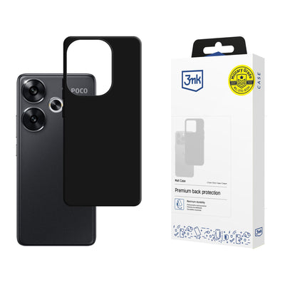 Husa 3mk Matt pentru Xiaomi Poco F6 - Negru