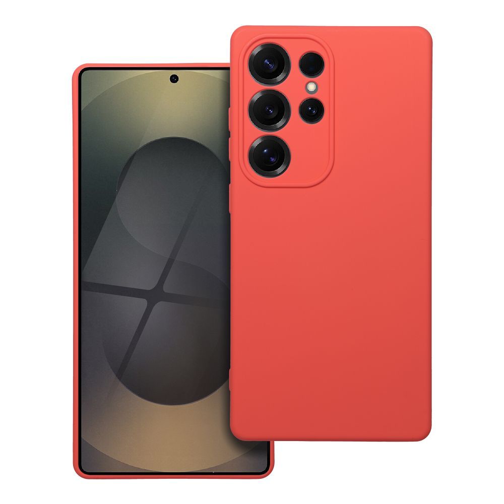 Husa Silicone pentru Samsung S25 Ultra Peach