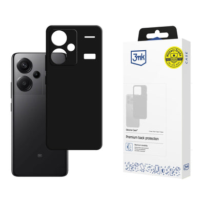 Husa 3mk Silicone pentru Xiaomi Redmi Note 13 Pro+ - Negru