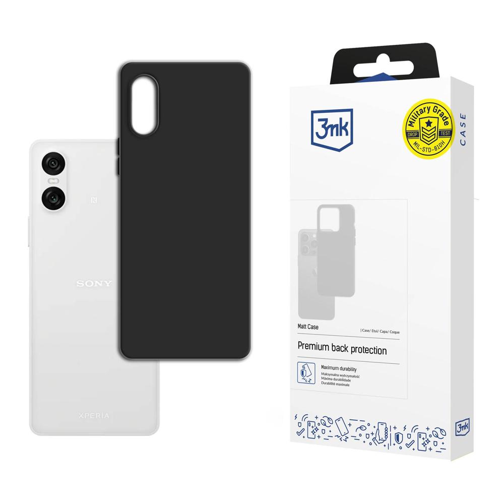 Husa 3mk Matt pentru Sony Xperia 10 VI - Negru