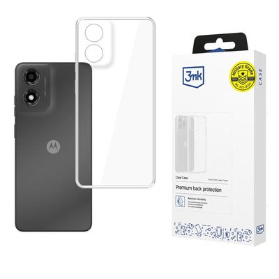 Husa 3mk Transparent pentru Motorola Moto E14 / G04 / G04s - Transparent