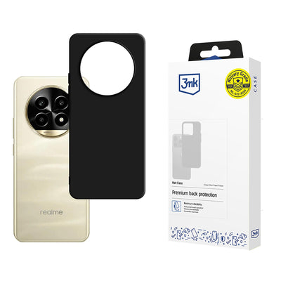 Husa 3mk Matt pentru Realme 13 Pro+ 5G / Realme 13 Pro 5G - Negru