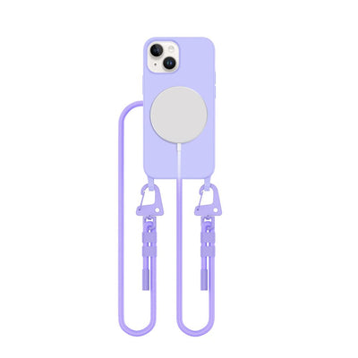Husa Tech-protect Magnecklace Magsafe iPhone 13 Mini - Lavender