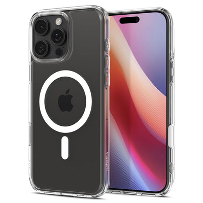 Husa Spigen Ultra Hybrid ”T” Mag Magsafe pentru iPhone 16 Pro Max - Alb