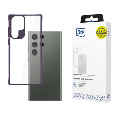 Husa 3mk Satin Armor + Mov pentru Samsung Galaxy S24 Ultra - Transparent