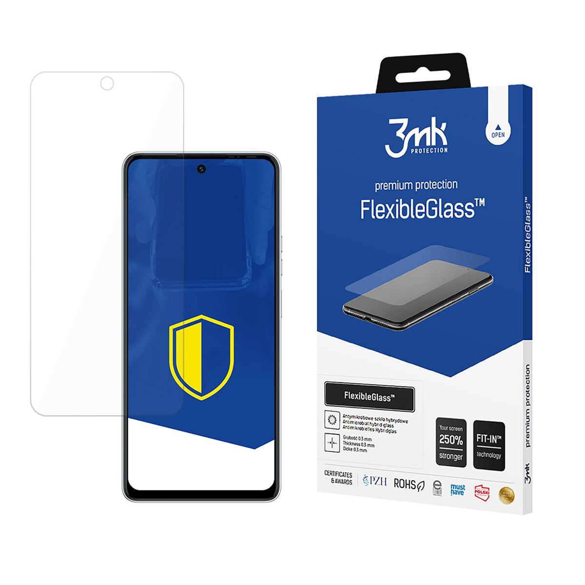 Folie 3mk Flexibleglass™ Hybrid Glass pentru Tecno Pova 6 Neo 5G