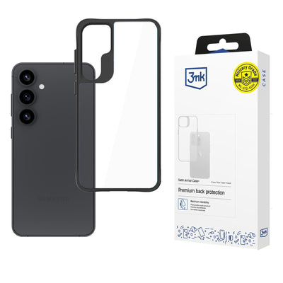 Husa 3mk Satin Armor + pentru Samsung Galaxy S25 - Transparent