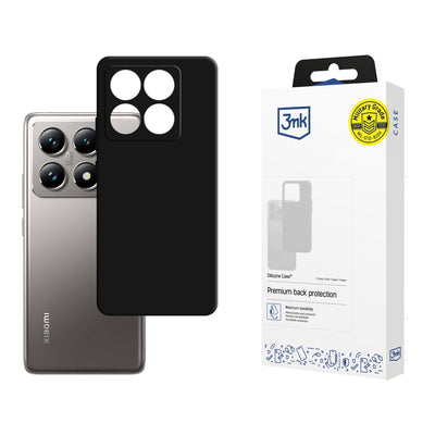 Husa 3mk Silicone pentru Xiaomi 14T Pro - Negru