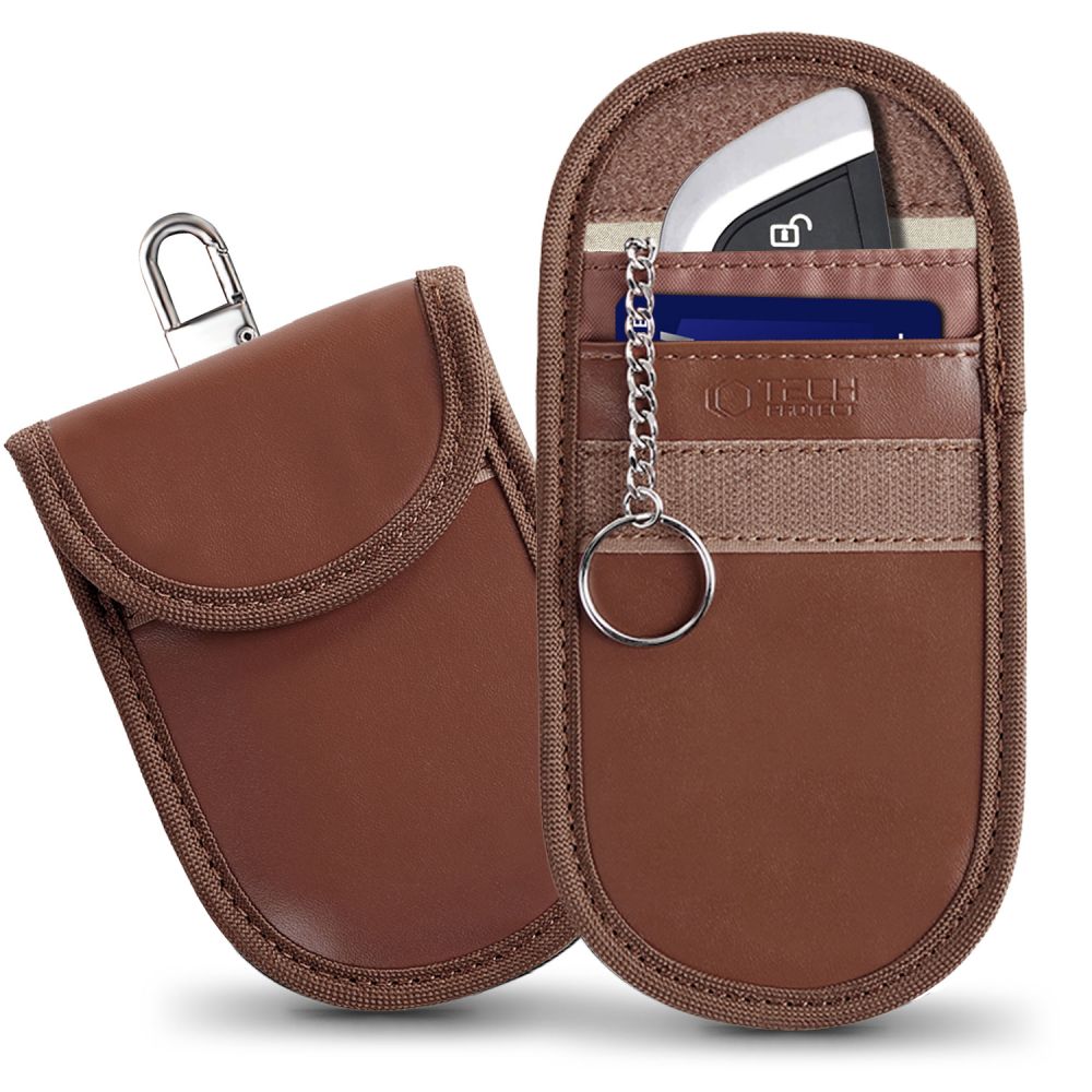 Husa Tech-protect Rfid Blocking Car Key - Maro