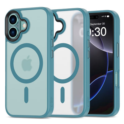 Husa Tech-protect Magmat Magsafe iPhone 16 - Albastru