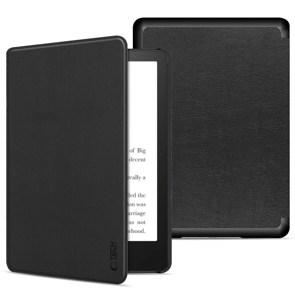 Husa Tech-protect Smartcase pentru Kindle Paperwhite VI / 6 / Signature Edition - Negru