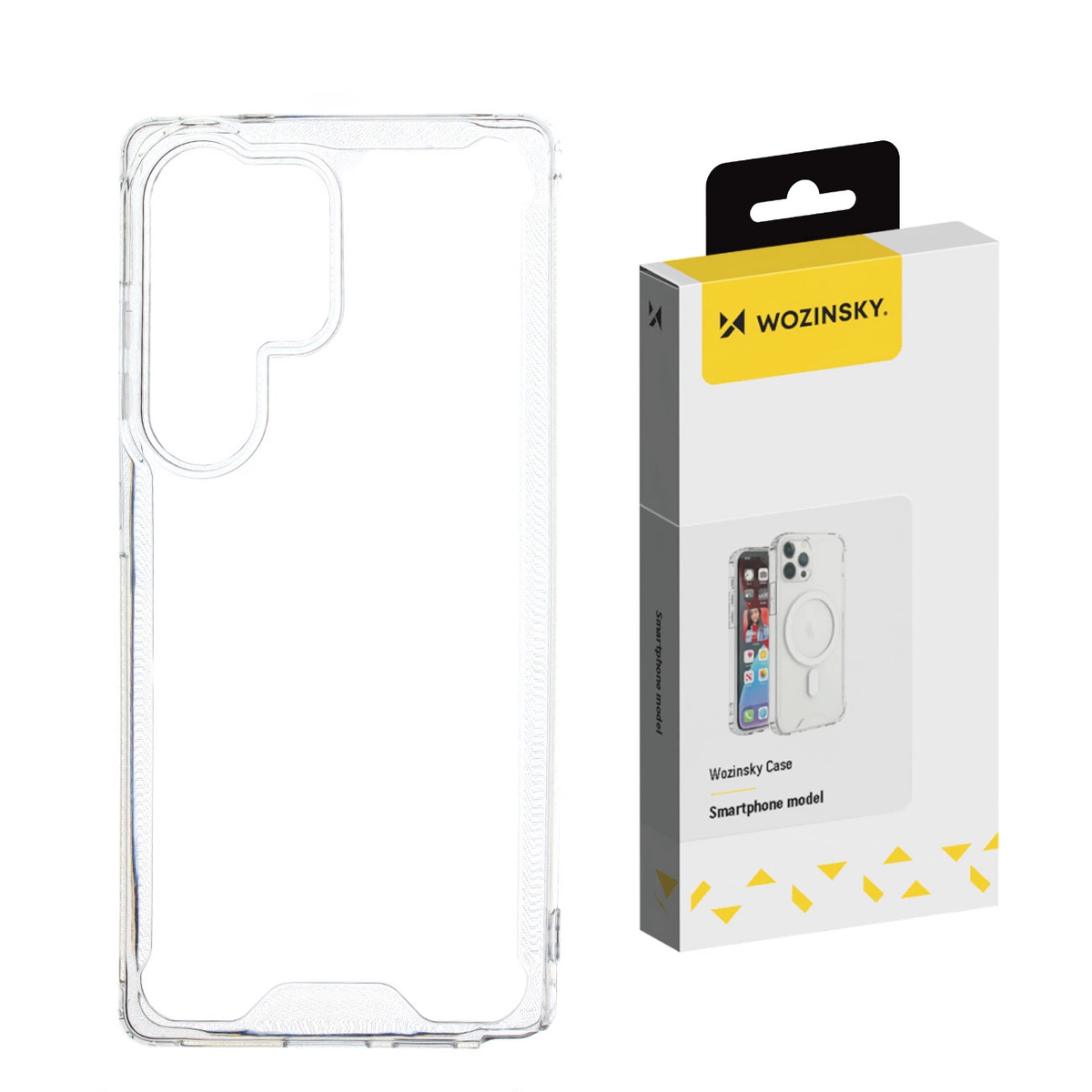 Husa Wozinsky Transparent Corner Samsung Galaxy S25+ Transparent