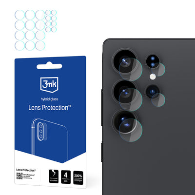 Folie 3mk Lens Protection Camera Glass pentru Samsung Galaxy S25 Ultra