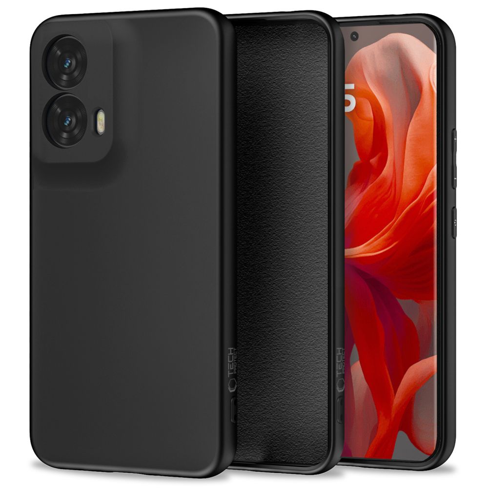Husa Tech-protect Icon pentru Motorola Moto G85 5G - Negru