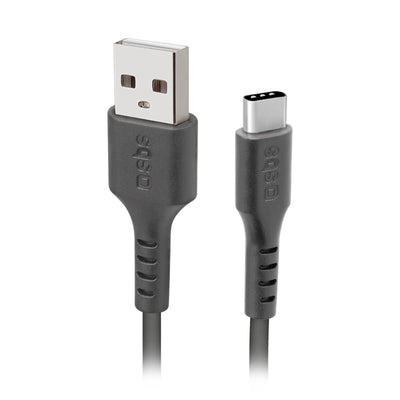 Cablu SBS Tecabletc220k Usb-a - Usb-c 2 M - Negru