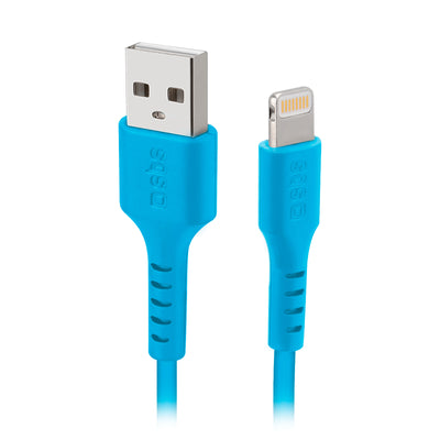Cablu SBS Tecableusbip589a Usb-a - Lightning - Albastru