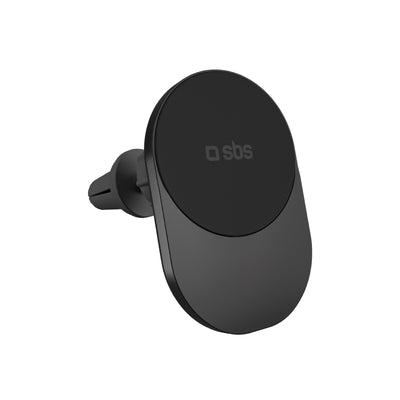 Incarcator wireless Qi2 Suport SBS Tesuppventwirqi215w Compatible cu Magsafe - Negru