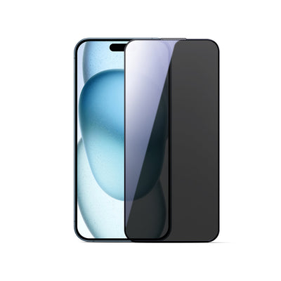 Folie Joyroom Jr-mlg0282 2.5D Dustproof Privacy sticla cu Negru Frame pentru iPhone 15 Plus/16 Plus