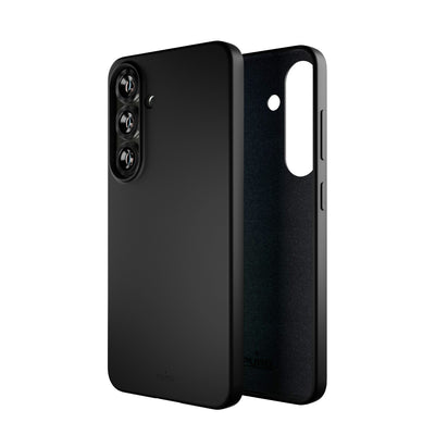 Husa Puro Icon Silicone pentru Samsung Galaxy S25 - Negru