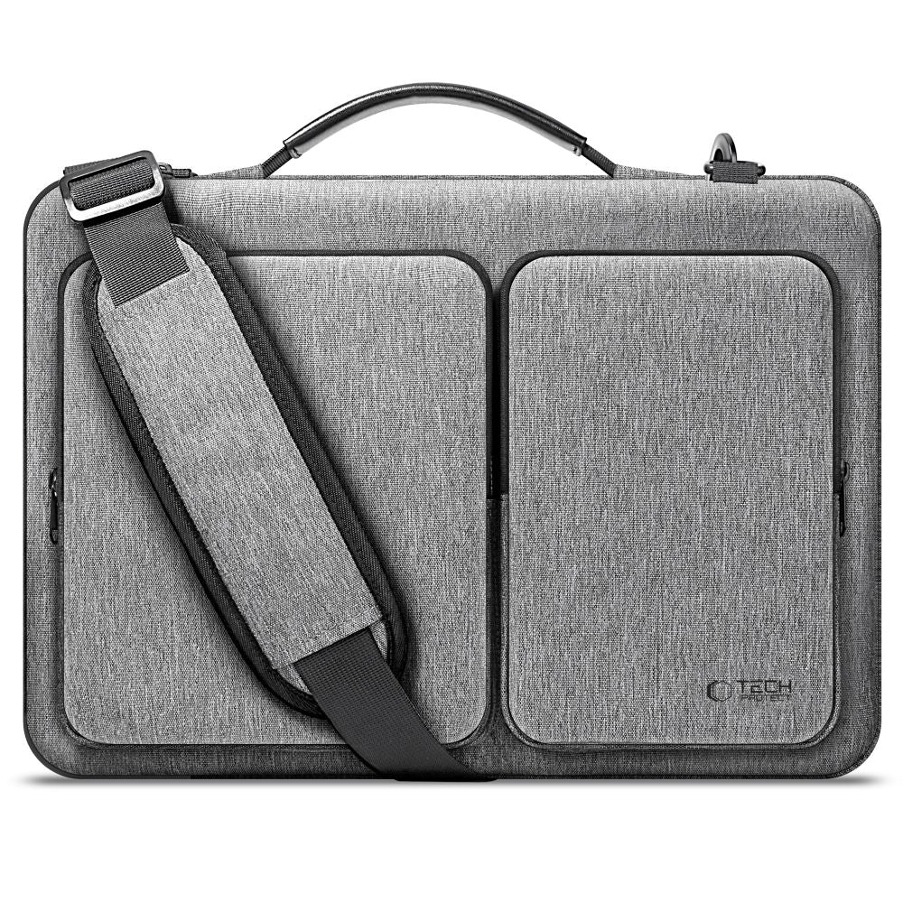 Geanta laptop 13-14 Tech-protect Defender Bag - Gri