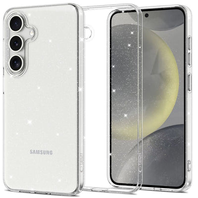 Husa Tech-protect Flexair pentru Samsung Galaxy S25 - Transparent-glitter