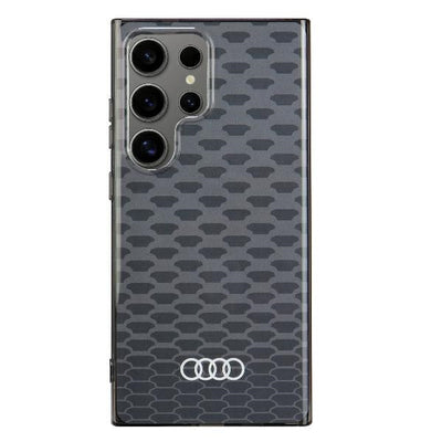 Husa Audi IML Stitching Pattern Magsafe S24 Ultra S928 Negru/Negru Hardcase Au-imlms24u-q5/D3-bk