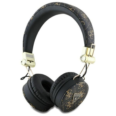 Casti Guess Bluetooth ENC Gubh70e4ptmk On-ear Negru/Negru 4G Triangle Round Shape