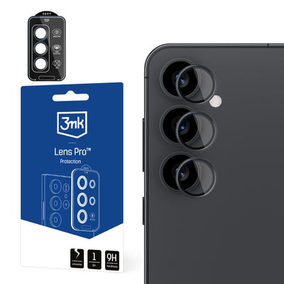 Folie Camera 3mk Lens Protection Pro Negru pentru Samsung Galaxy S25+