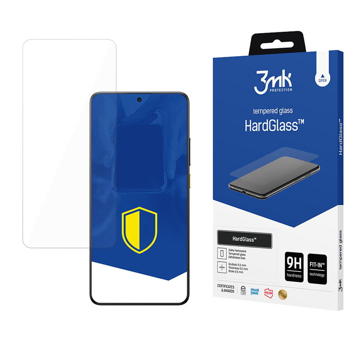 Folie sticla 3mk Hardglass pentru Xiaomi Poco X7 Pro