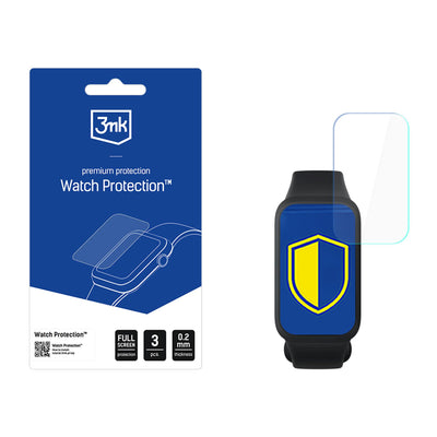 Folie Smartwatch protectie Glass 3mk Watch Protection Flexibleglass pentru Xiaomi Smart Band 9 Active