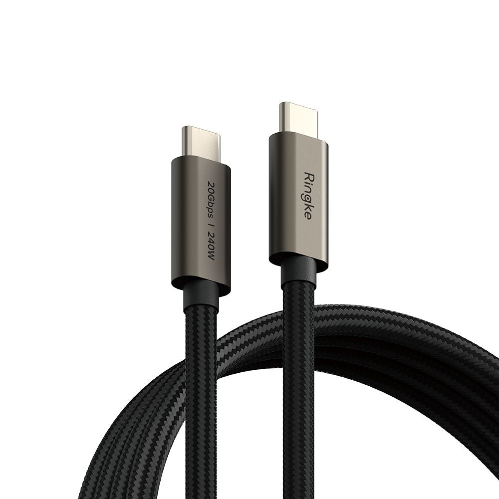 Cablu Ringke Usb-c 3.2 Gen. Pd240w 100cm - Negru