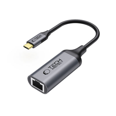 Adaptor Tech-protect Ultraboost Usb-c To Ethernet Rj45 1000Mbps - Negru