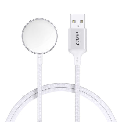 Incarcator Tech-protect Ultraboost Usb-a Inductive pentru Apple Watch 1m - Alb