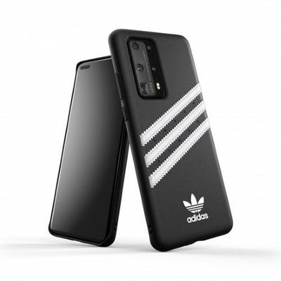 Husa Adidas OR Moulded PU pentru Huawei P40 - Negru And Alb