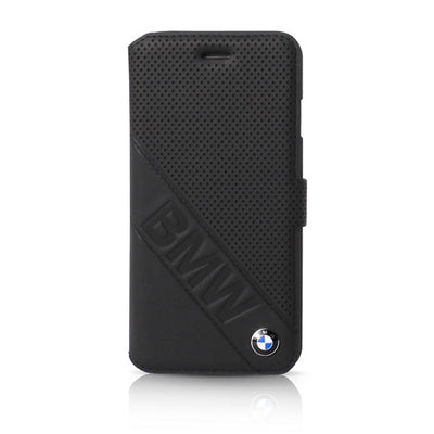 Husa BMW Signature Leather Booktype pentru Sony Z5 - Negru