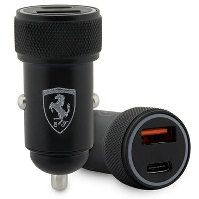 Incarcator auto Ferrari Pd-qc 3.0 20W Fast Charge - Negru