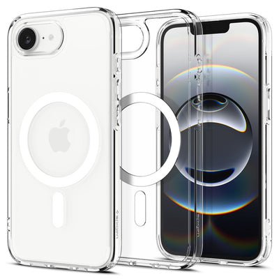 Husa Spigen Ultra Hybrid Magsafe pentru iPhone 16e / 17e - Transparent