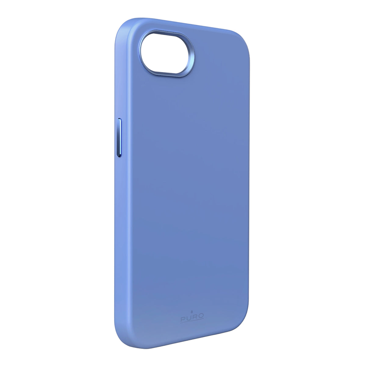 Husa Puro Icon Mag Pro Magsafe Silicone pentru iPhone 16e/17e - Albastru